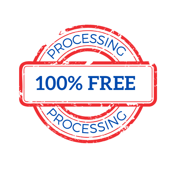 100% Free Processing